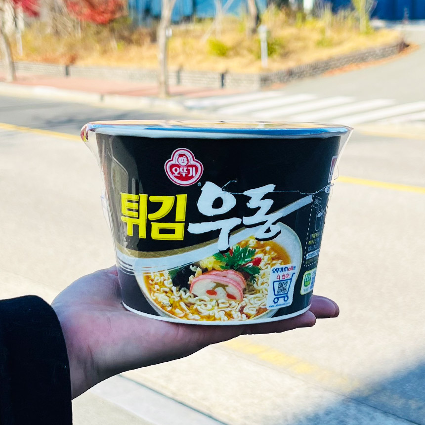 오뚜기 튀김우동 용기 110g : 코코리빙마트