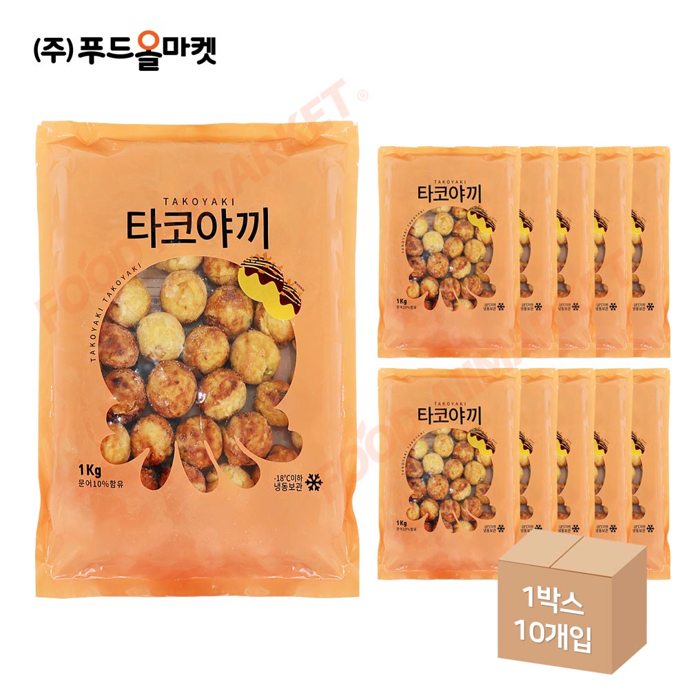 코우 냉동타코야키 1kg /냉동 _박스단위출고 : 데이올푸드