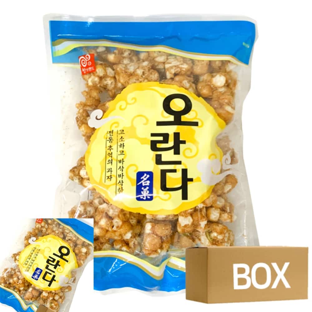 나타 아리랑후드 오란다 10봉 1박스 추억의옛날과자 전통과자 전통강정 수제강정 : 칠타상점