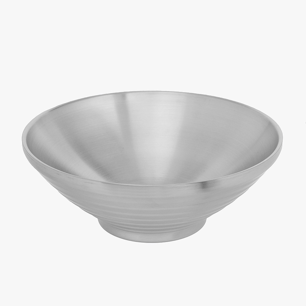 베이직 이중스텐 진공 라면기 냉면 그릇 국그릇 : 동동아띠