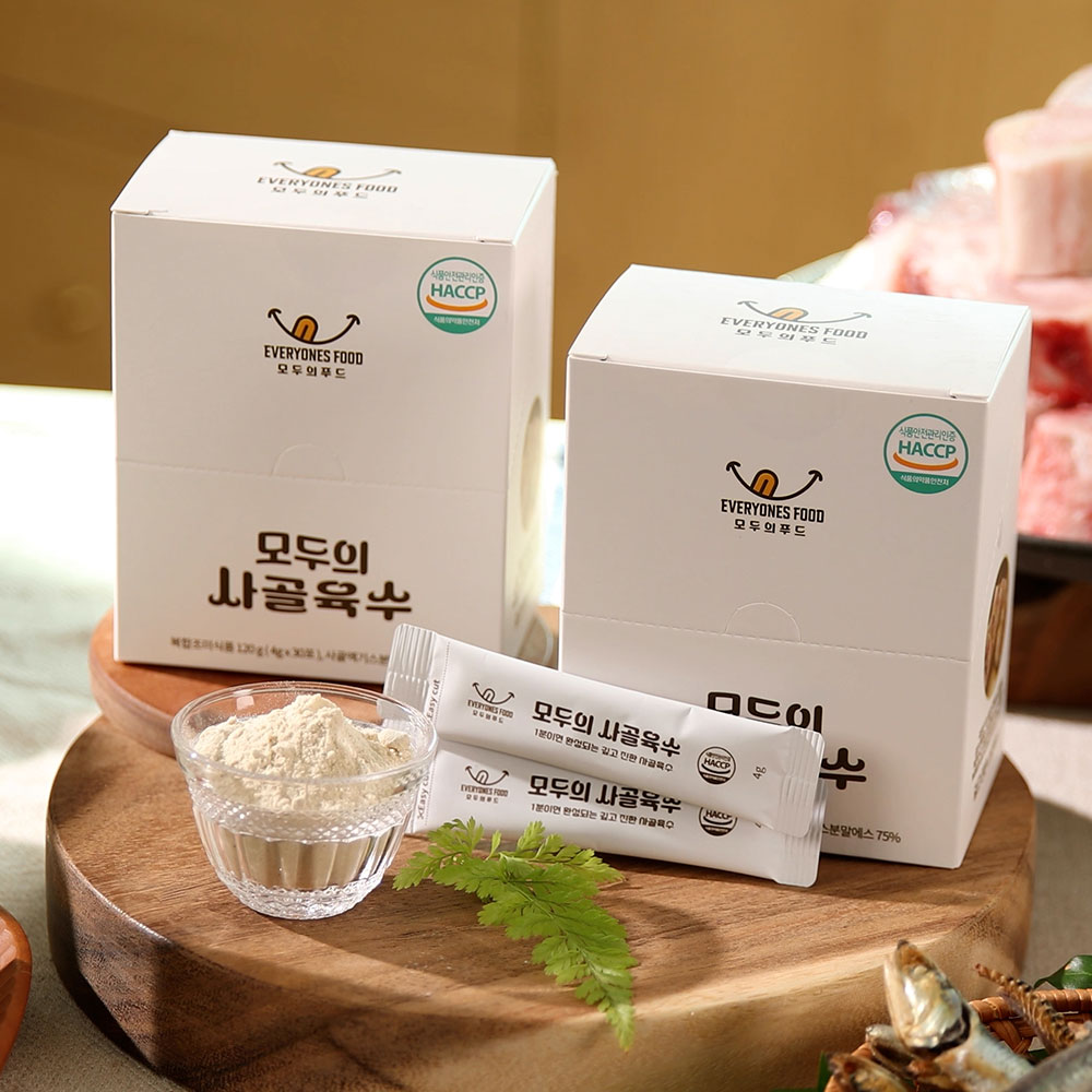 첨가물 제로 모두의 야채육수 120g 코인 동전 고체 분말 멸치 사골 가루 육수 스틱 : 모두의푸드 Official