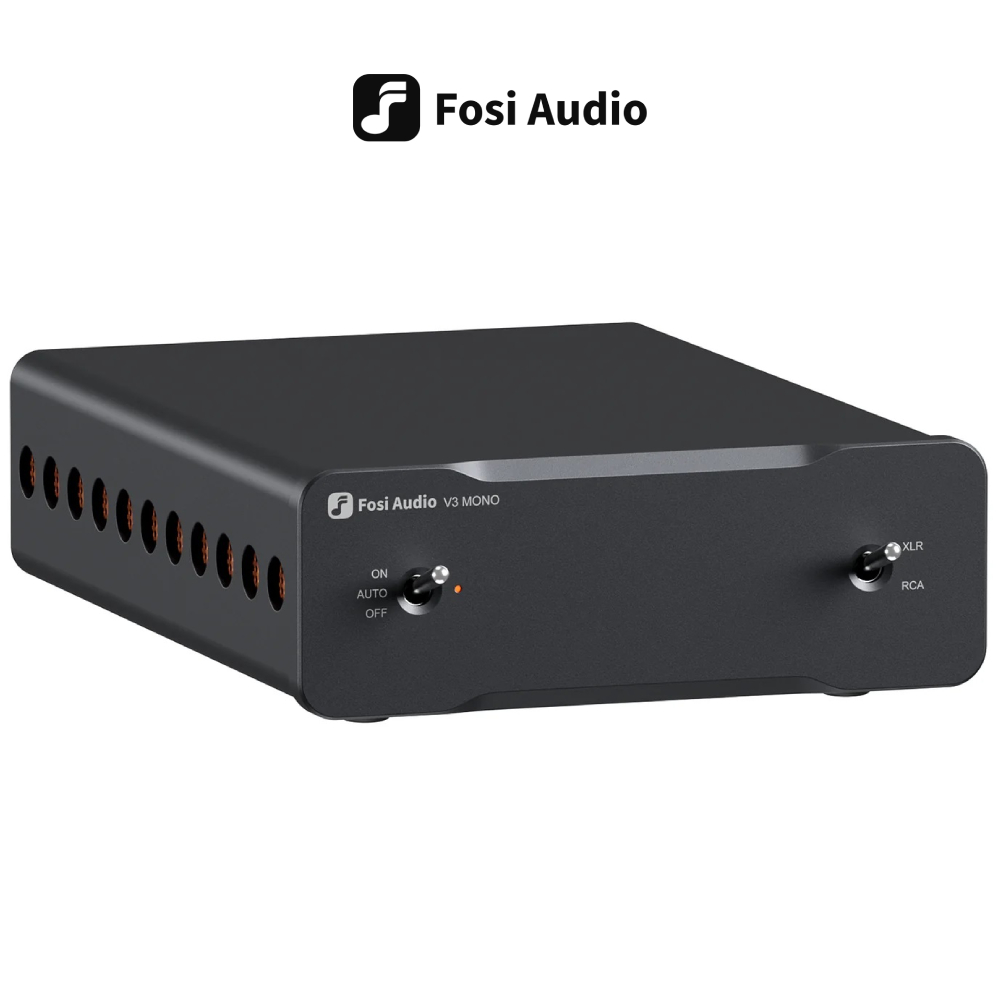 FOSI AUDIO V3 Mono Power Amplifier 포시 오디오 모노 파워앰프 : 작곡가의 미디가게