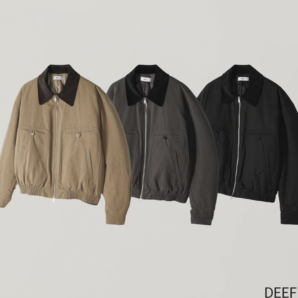 크롭 워크자켓 DeeF House 24fw 세미오버핏 : 마레스옴므