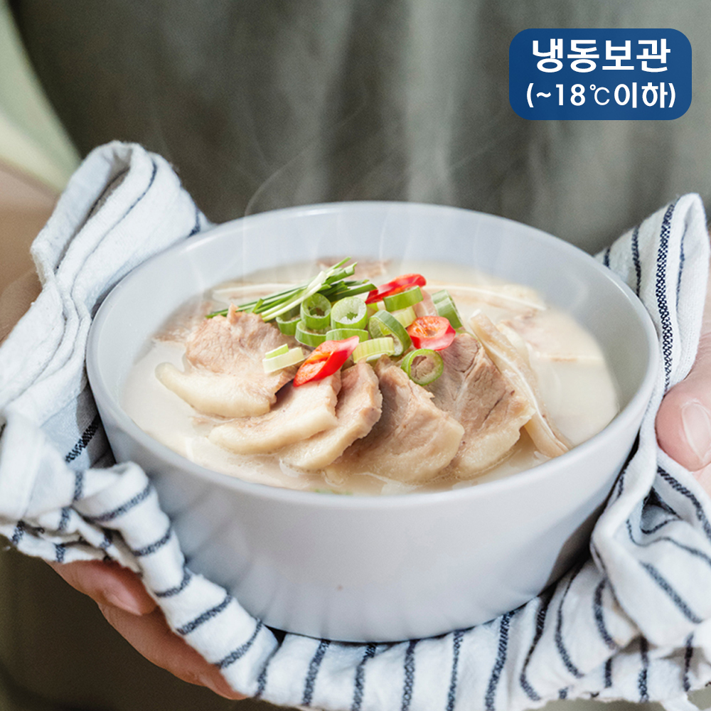 [1인분]정성드림 돼지국밥 185g  / 간편국 / 간편조리식 / 자취방 / 즉석조리식품 : 게으른 요리사