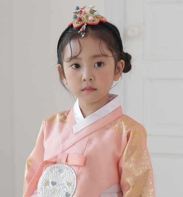 예닮한복 악세사리 여아장신구 머리띠 예꽃봉 : 예미다미