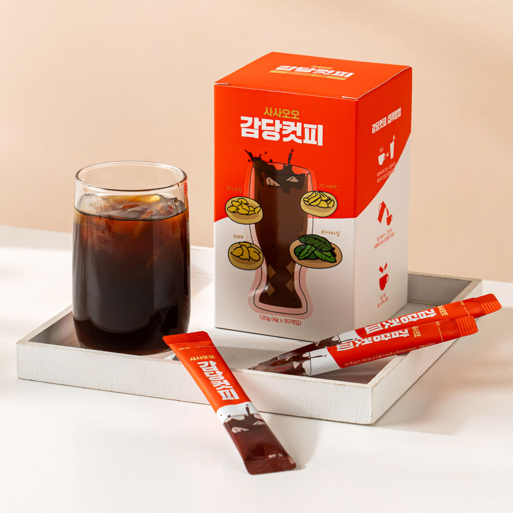 사사오오 감당컷피 44 / 55 바나바잎 커피 : 사사오오