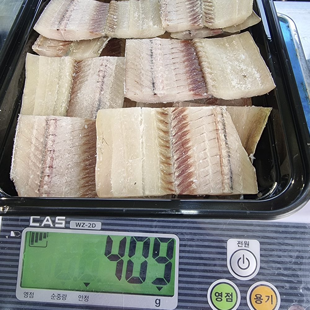 100% 자연산 풀치 손질 생선 갈치 400g : 엘 이레
