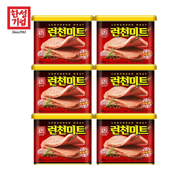 한성기업 런천미트 340g x 6개 : 해피상사