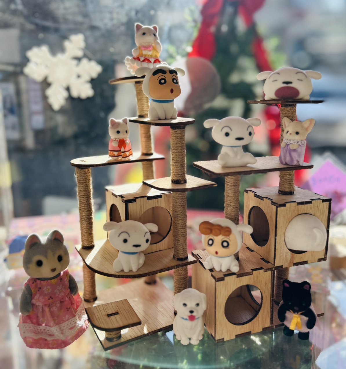 흰둥이 짱구 풀세트 : 놀이터 가챠