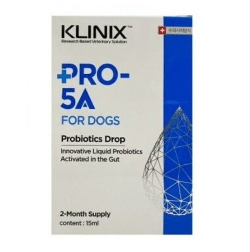 클리닉스 KLINIX Pro-5A 프로파이브A pro5a 액상 강아지 유산균 15m : 밥먹는개냥