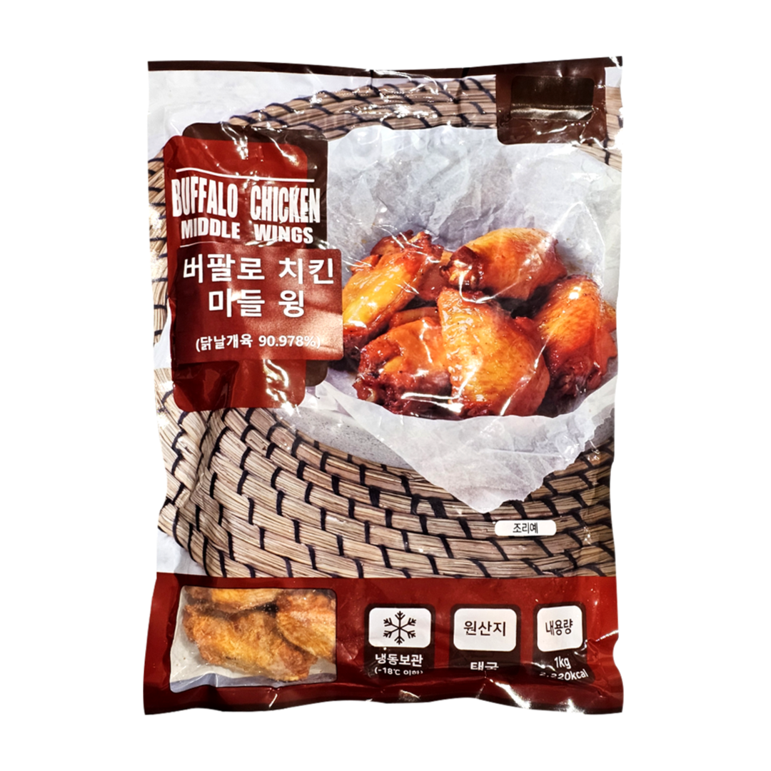 새봄 버팔로윙 1kg 치킨 가라아게 순살 버팔로 스틱 윙 : 새봄 식자재