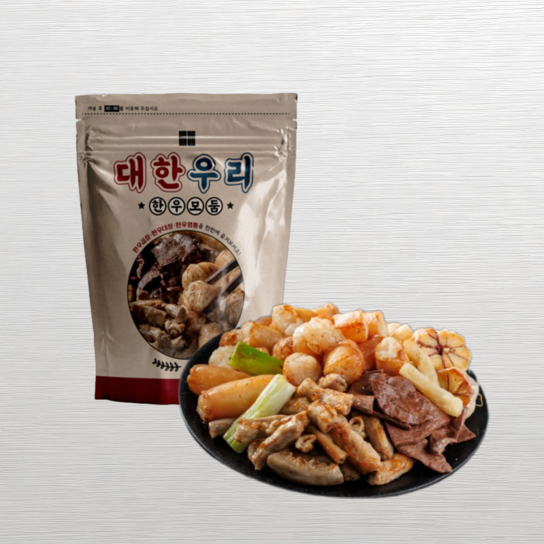 대한우리 한우 소곱창 대창 염통 모음 400g : 대한우리