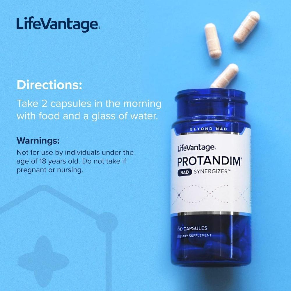 라이프밴티지 프로탄딤 NAD 시너지저 60캡슐 LifeVantage Protandim NAD : 모드리펫