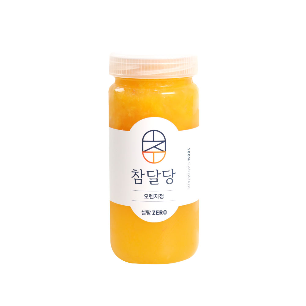 참달당 무설탕 알룰로스 저당 수제청 과일청 단일청 350ml : 알룰로스 과일수제청 참달당