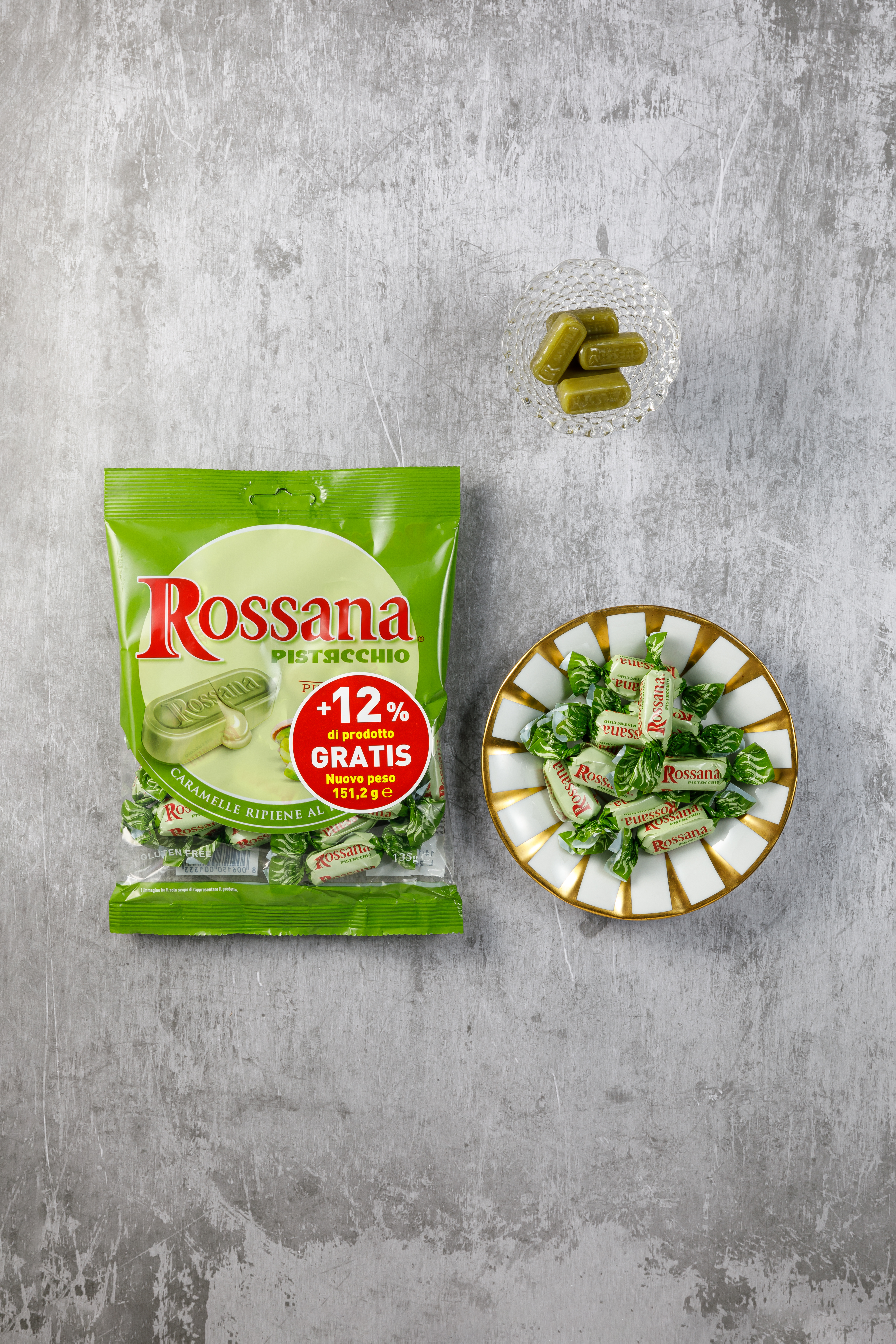 Rossana정식 수입사 로사나 피스타치오 캔디 사탕 글루텐프리 : 캔디캣