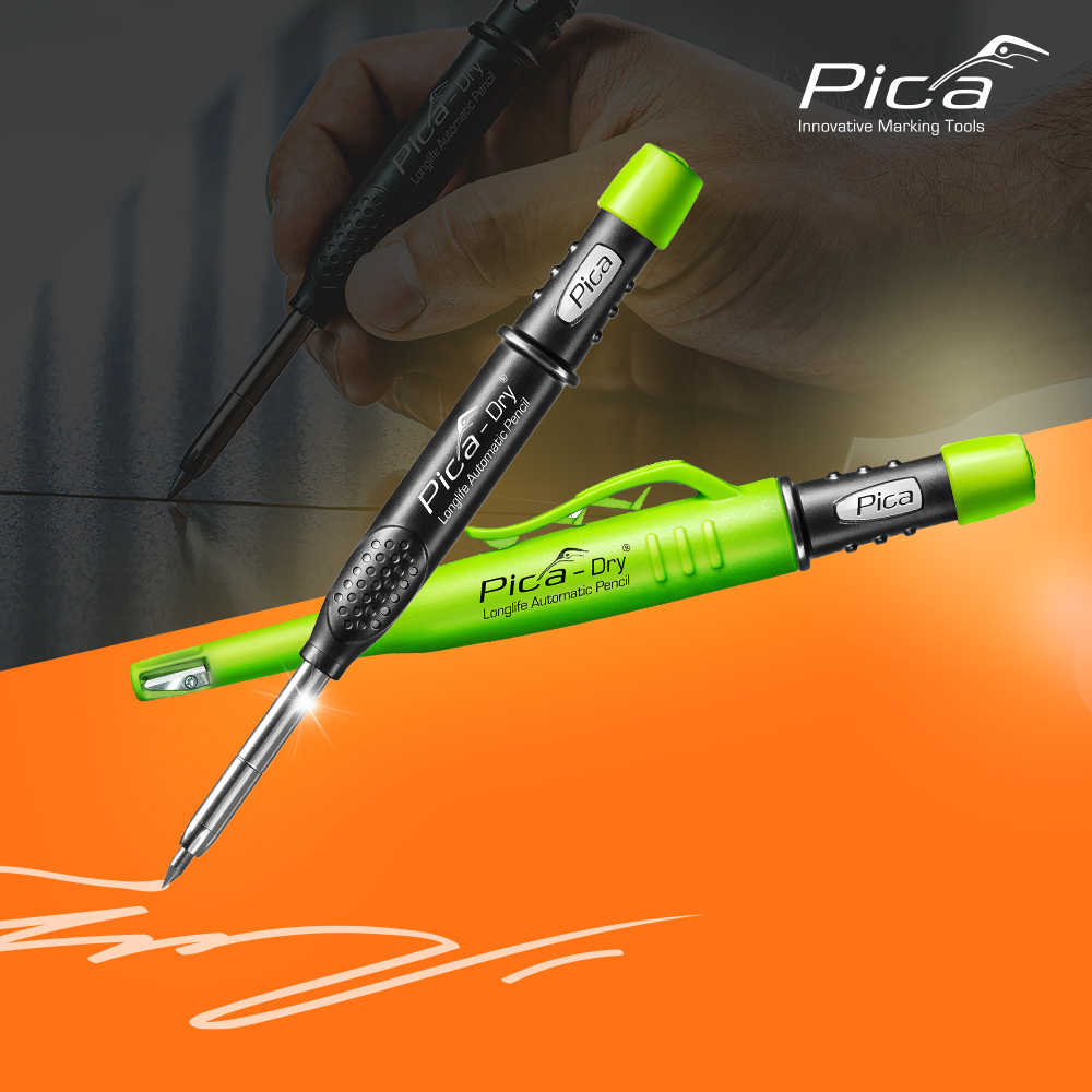PICA 피카 신형 산업용 마커펜 드라이펜 마카 마커 목수샤프 목공펜 3030 : 에스제이팩토리-툴하우스