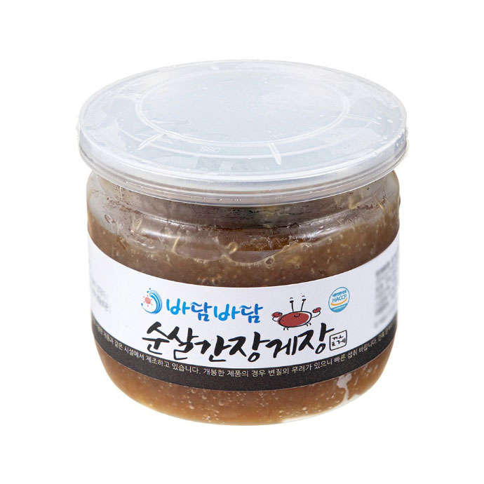 바담바담 순살게장 양념 간장 꼬막장 간장연어 새우 소라 200g 감칠맛 탱글 식감 덮밥 : 여기닷종합몰