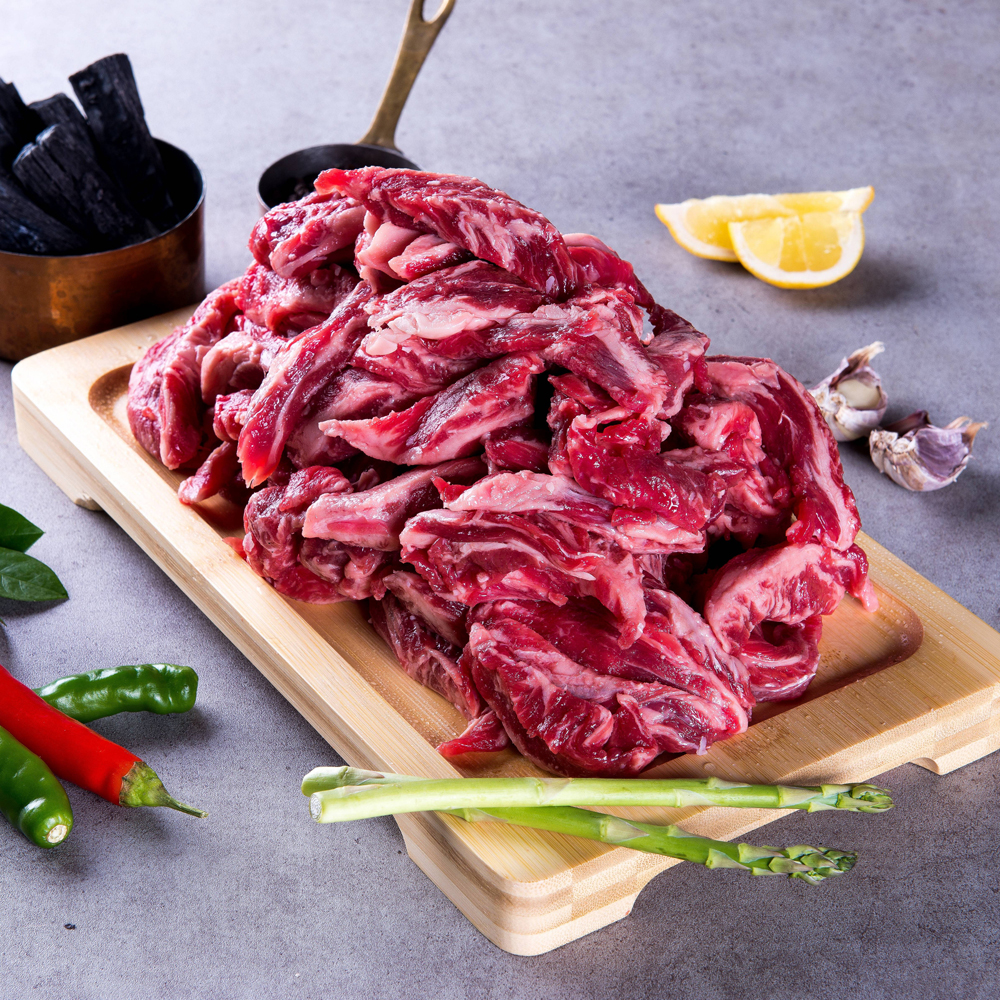 소갈비살 안창살 토시살 늑간살 꽃갈비살 진갈비 황제 다이어트 호주산 소고기 500g : 이펠