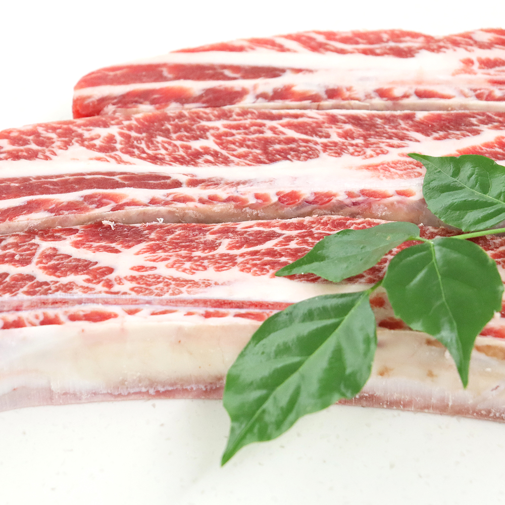우대갈비 롱컷 반컷 1kg 대패우대갈비 반컷팅 500g 678번 오직 꽃갈비만 사용 : 회장님고기