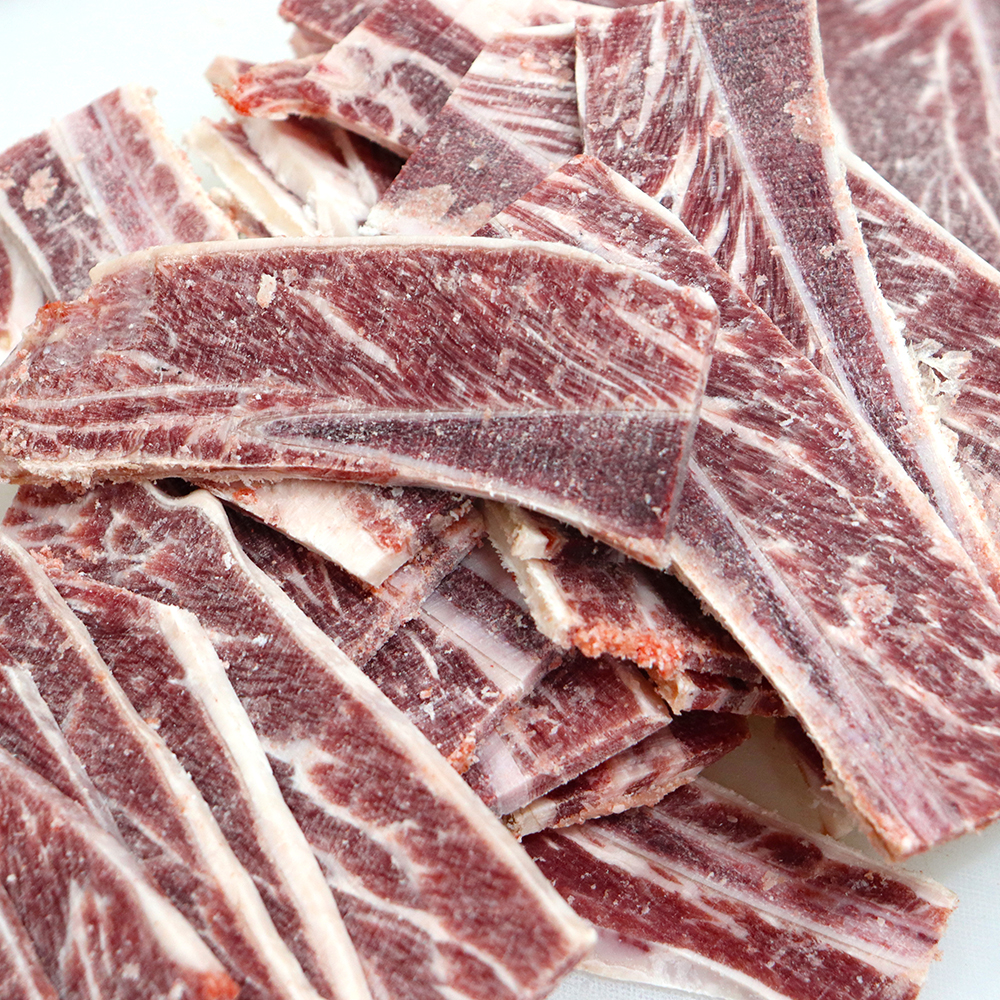 우대갈비 롱컷 반컷 1kg 대패우대갈비 반컷팅 500g 678번 오직 꽃갈비만 사용 : 회장님고기
