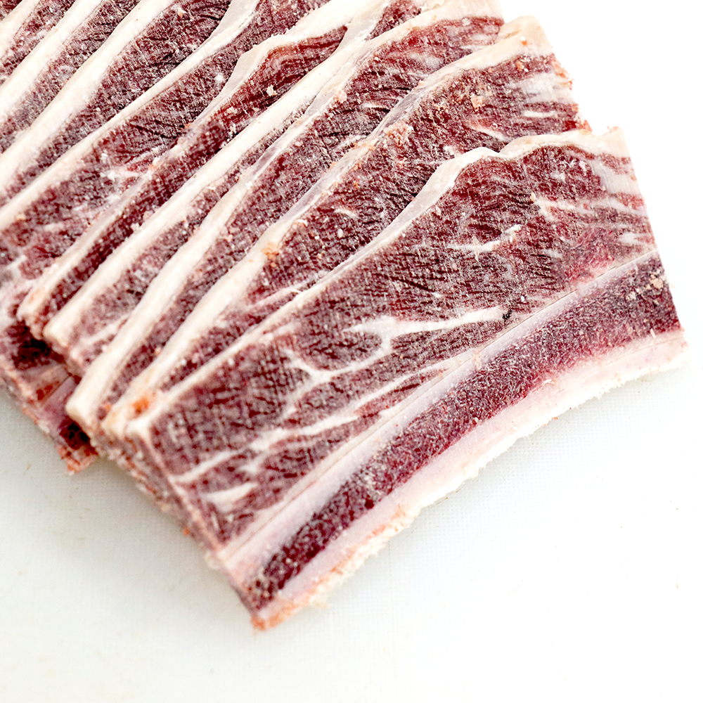 우대갈비 롱컷 반컷 1kg 대패우대갈비 반컷팅 500g 678번 오직 꽃갈비만 사용 : 회장님고기
