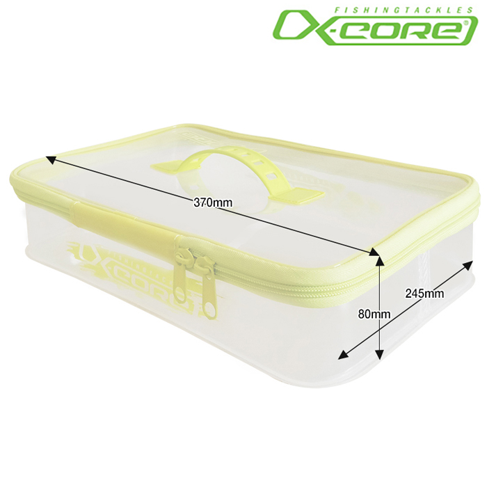엑스코어 XBK-021G 시스템투명케이스 낚시채비소품케이스 : 피셔맨스클럽