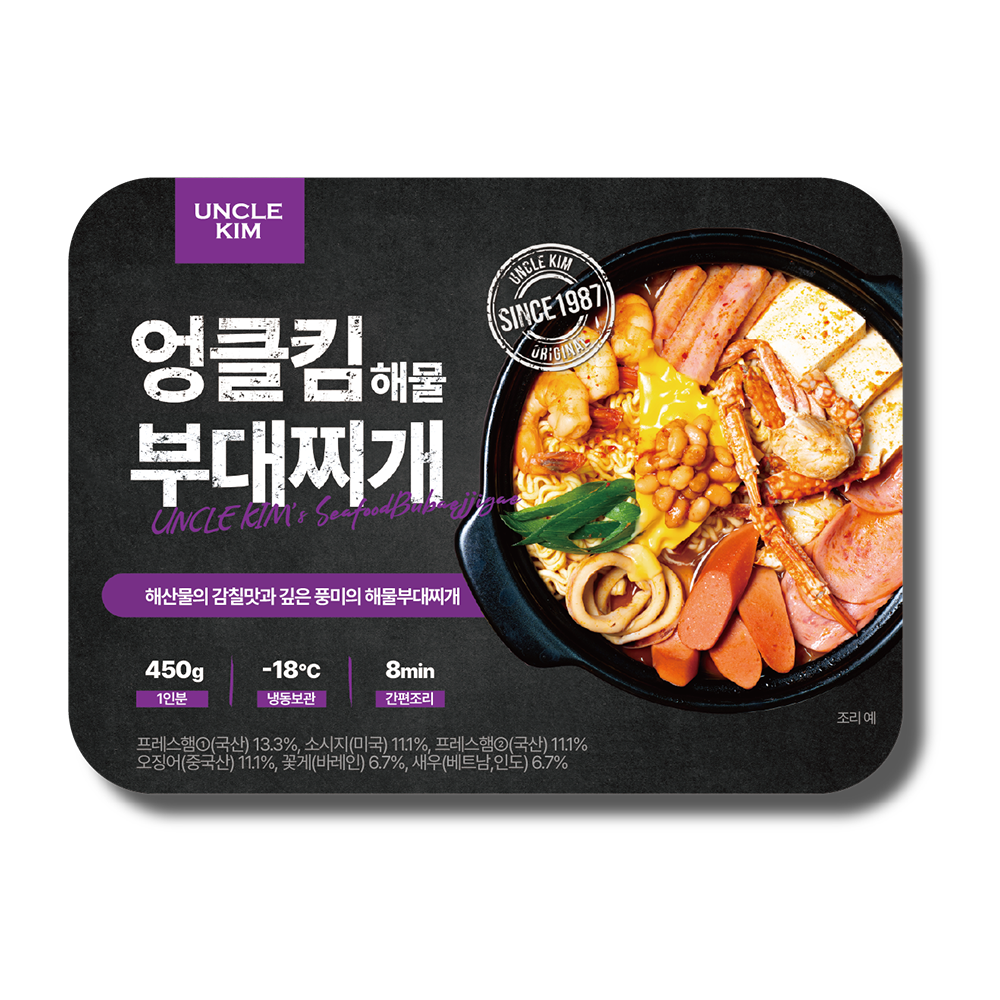 엉클킴 해물부대찌개 : 엉클킴 간편조리 식품