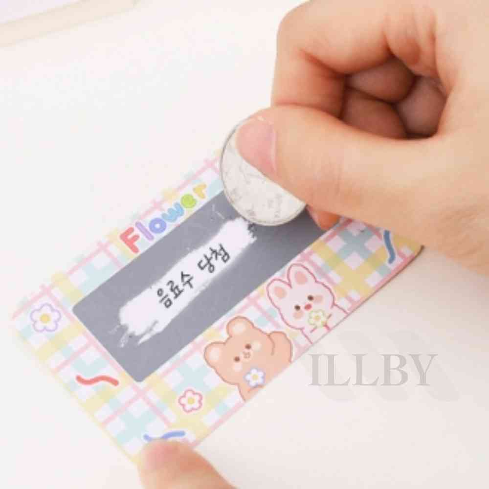 일비 스크래치 복권스티커 조각스티커 복권만들기 : 일비스마트