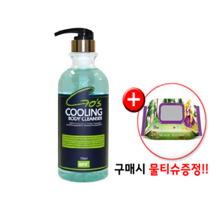 힙스 고스 쿨링 바디클렌저 750ml : 아하팜스토어