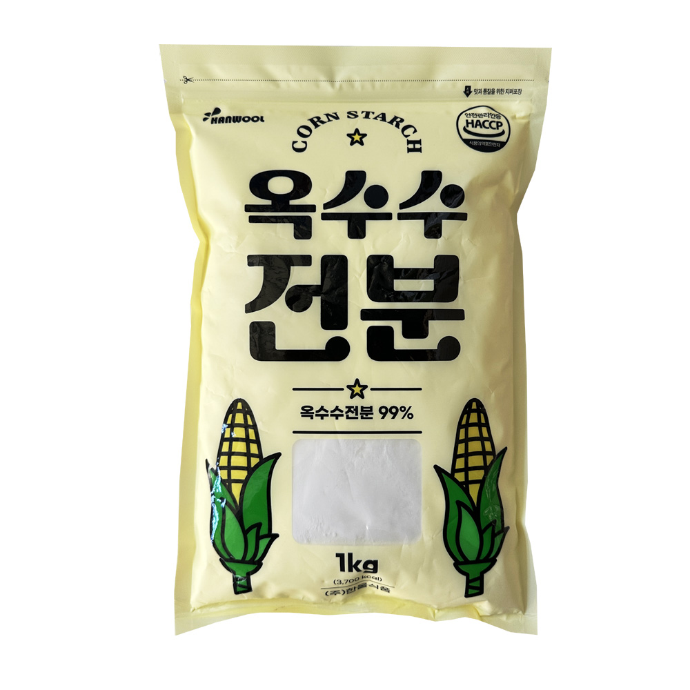 옥수수전분 1kg 한울식품 : 미채움푸드