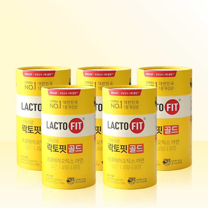종근당건강 락토핏 골드 (2g x 50포) x 5개 / ib : 주식회사 아이바이