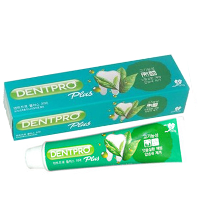 덴트프로 플러스 치약 150g 잇몸 녹차 프로폴리스 자이리톨 : 피플팜