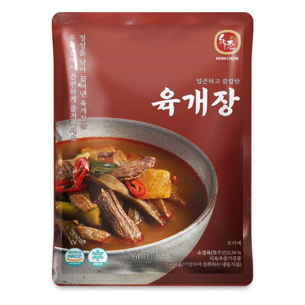 교동식품 하우촌 육개장 600g : FOOD파트너스
