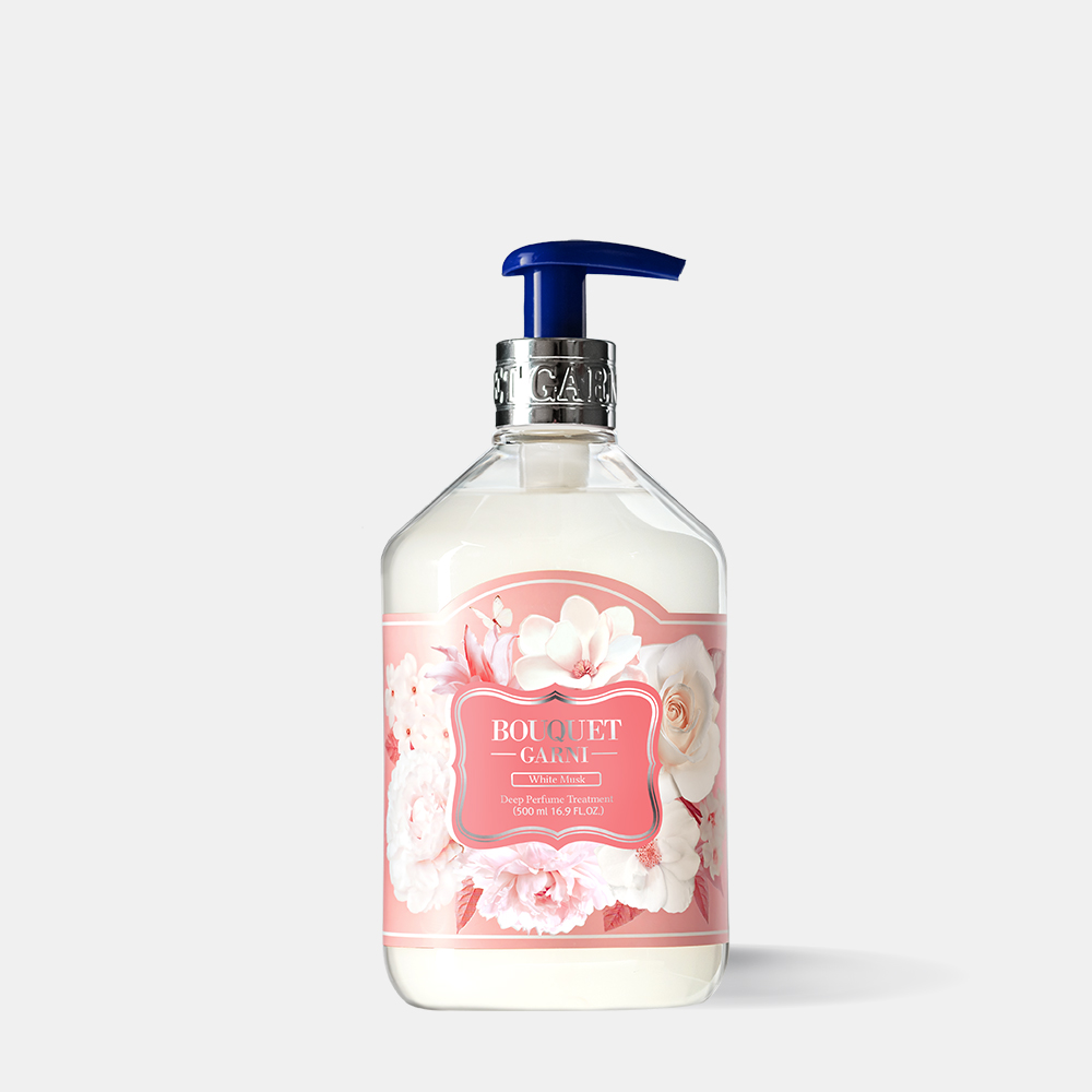 [1개] 부케가르니 딥 퍼퓸 트리트먼트 500ml 로즈가든 향 : 부케가르니