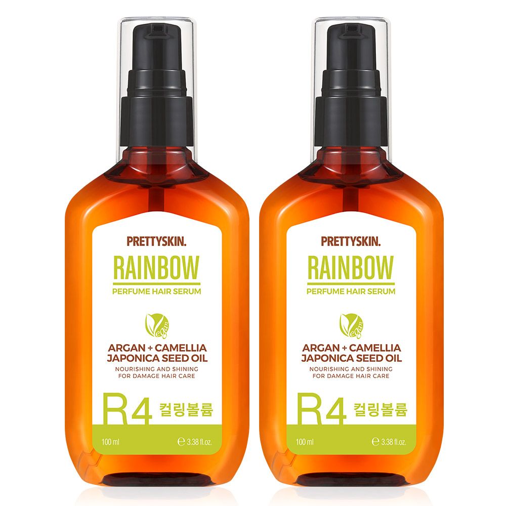 아르간 오일 헤어 에센스 100ml 2개 퍼퓸 세럼 두피 수분 손상모 컬링 에센스 스프레이 : 플러스미