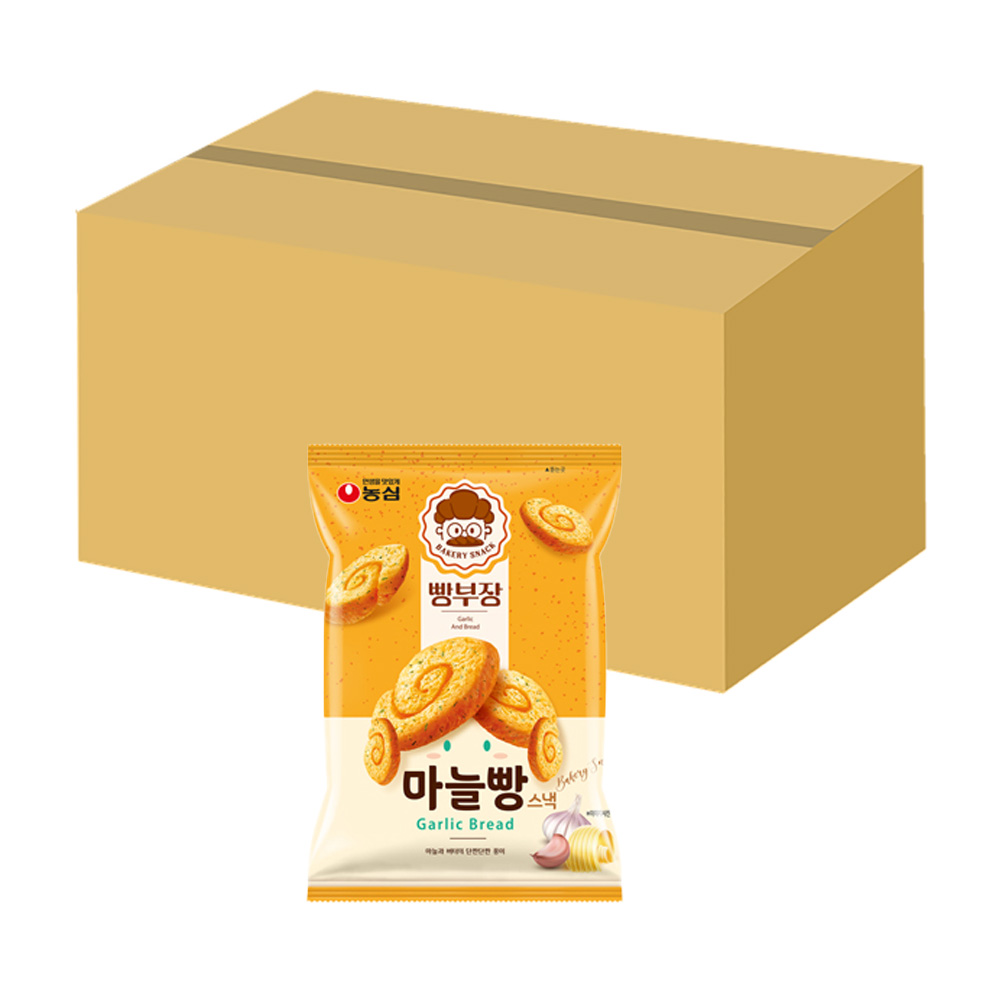 농심 마늘빵 55g x 16개 : 아수라물류