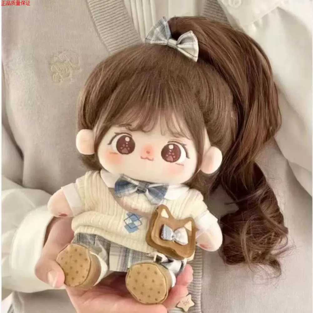 20cm 예쁜 솜인형 인형 솜깅이 옷 몸체 무속성 스켈레톤 여자 아이돌 지오몽 인형옷 : 구대박사