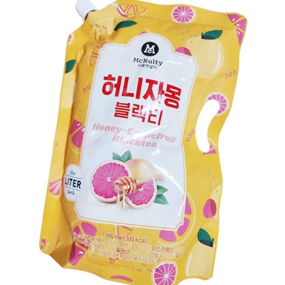 허니자몽블랙티 1L/한국맥널티(주) : 두드림 퍼니