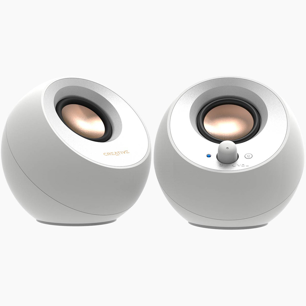 Creative 크리에이티브 페블 PEBBLE V3 WHITE USB 유무선 스피커 : 주식회사 인스토어