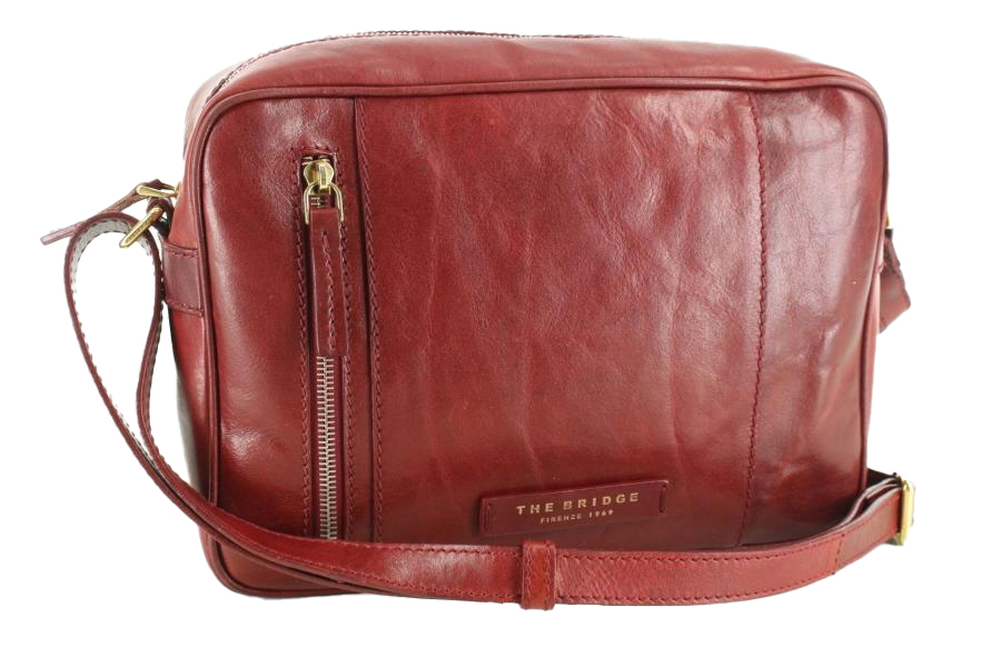더브릿지 베지터블 지퍼 포인트 숄더 크로스백 진브라운 / Giovanna camera case bag : 비욘드세컨