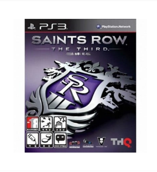 PS3 세인츠로우 더 서드 한글판 중고 (메뉴얼O) : 트레더