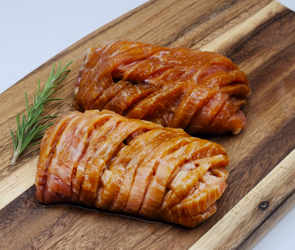 꾸돈 양념 돼지갈비 수제 이중칼집 왕갈비 - 1kg, 2kg : 더 좋은푸드