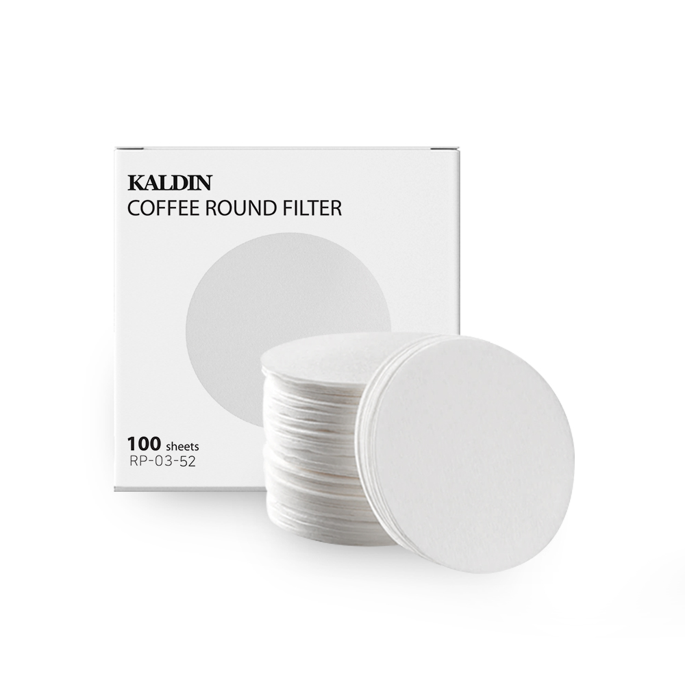 칼딘 모카포트 필터 포터필터 여과지 더치커피기구 라운드 필터 51mm 100매 : 칼딘