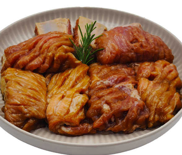 꾸돈 양념 돼지갈비 수제 이중칼집 왕갈비 - 1kg, 2kg : 더 좋은푸드