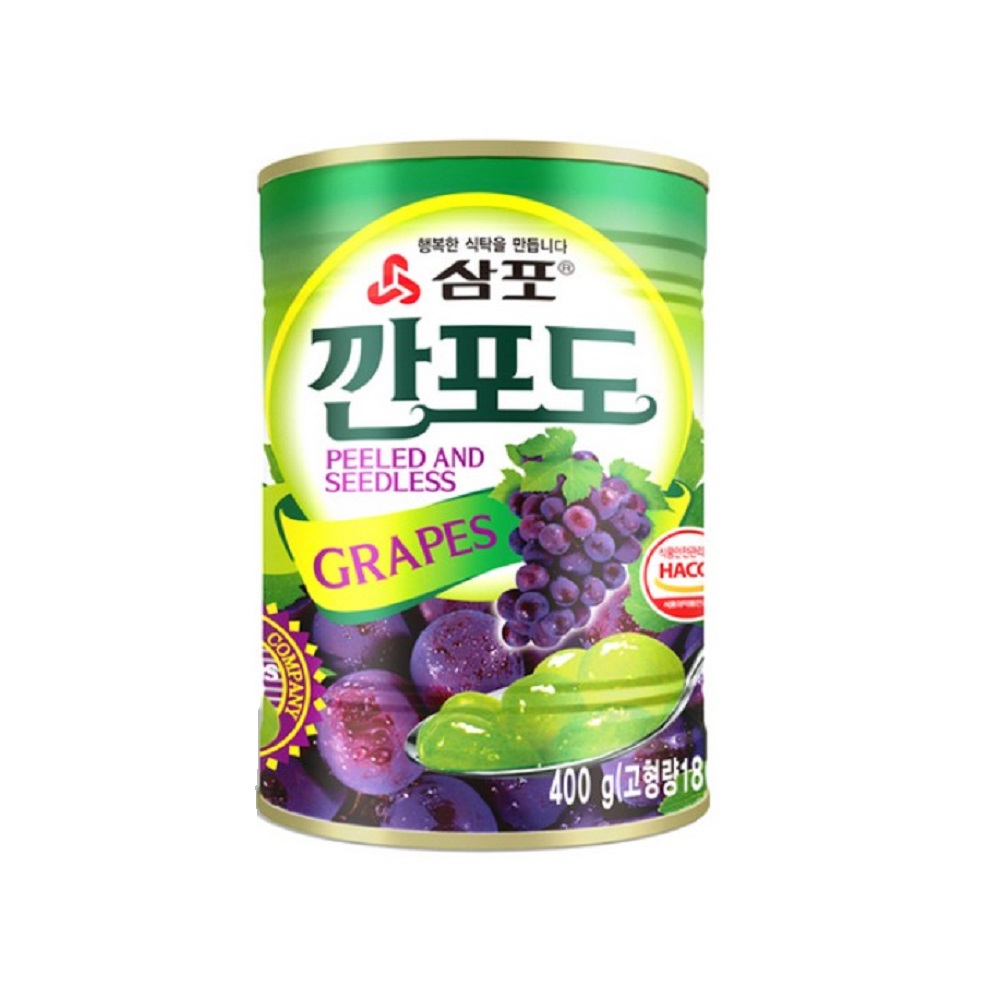삼포식품 삼포 깐포도 400g 1개 : 치악유통