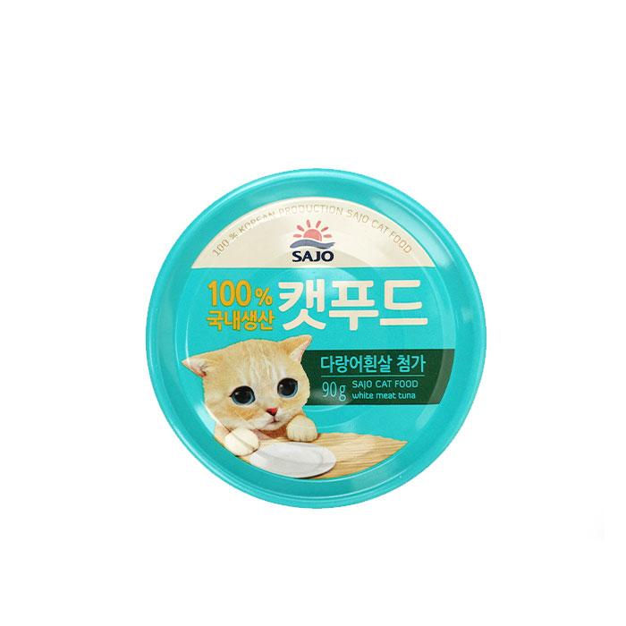사조 로하이 캣푸드 90g 참치 다랑어흰살 고양이캔 : 우다다냥이