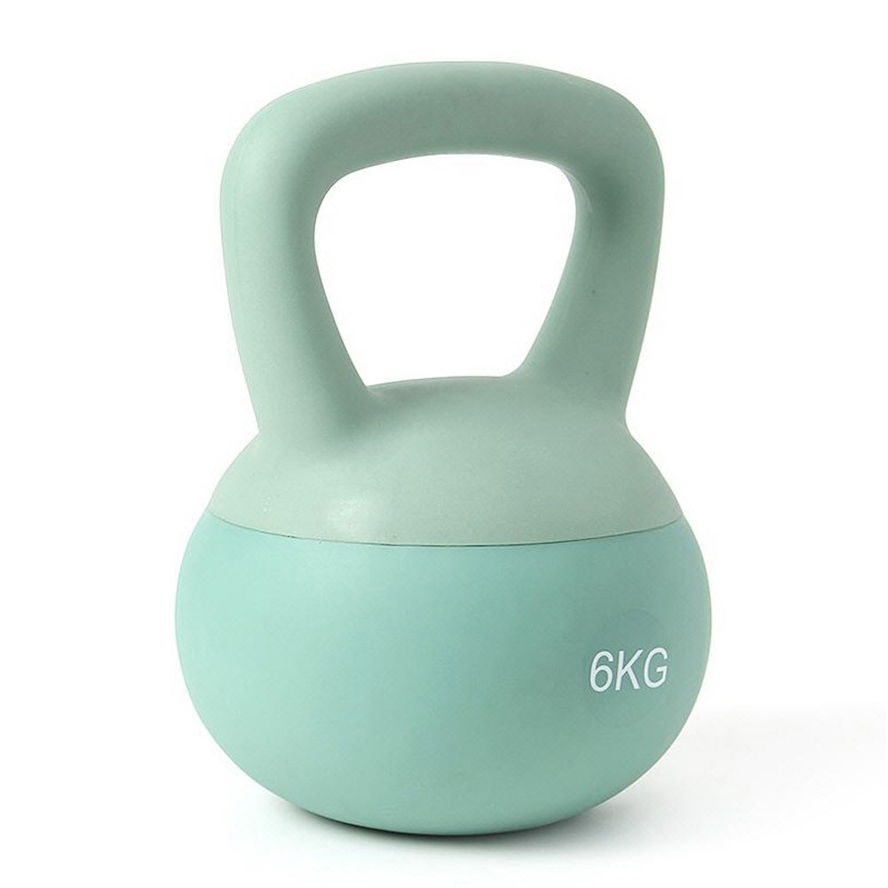 소프트케틀벨 6kg 그린 운동기구 캐틀벨 크로스핏 케틀벨 PVC : MEDISINCE
