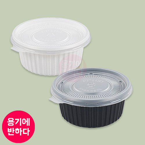 PP재질 국물용기 소 100파이 BFP 1000개세트 전자레인지 밥 반찬포장 : 용기에반하다