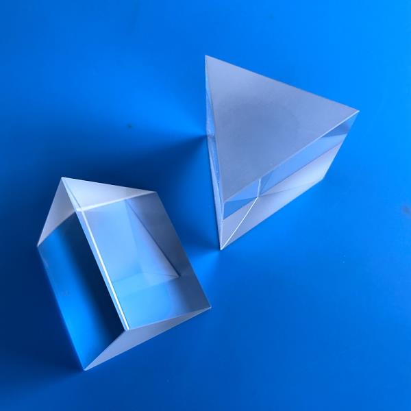 정삼각형 프리즘 분광계, 광학 기기, 학생 실험, 무지개보기, 감지 50x50x50mm : 도쏠라스토어