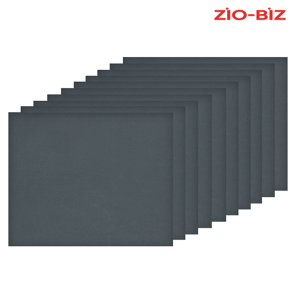 종이사포 280x230mm 10장 세트 1000방/목재 연마 페퍼 샌딩 샌드페이퍼 : 지오비즈